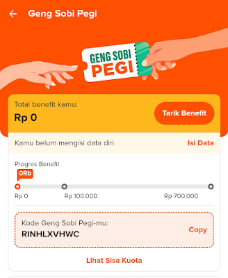 Kode Referral Voucher Kupon Pegi Pegi (GENG SOBI PEGI)