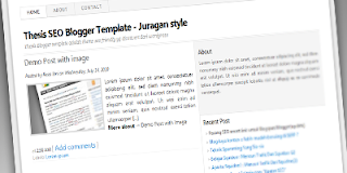 Free Download Thesis SEO Blogspot Template Terbaru 2012