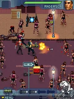 Mobile game - Zombie Infection screenshots. Gameplay 