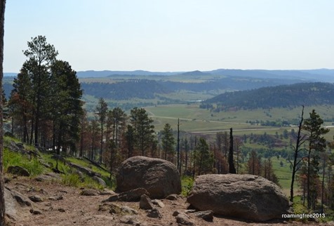 Beautiful view of the valley