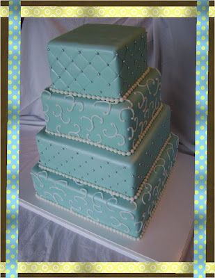 Tiffany Blue Black And White Wedding