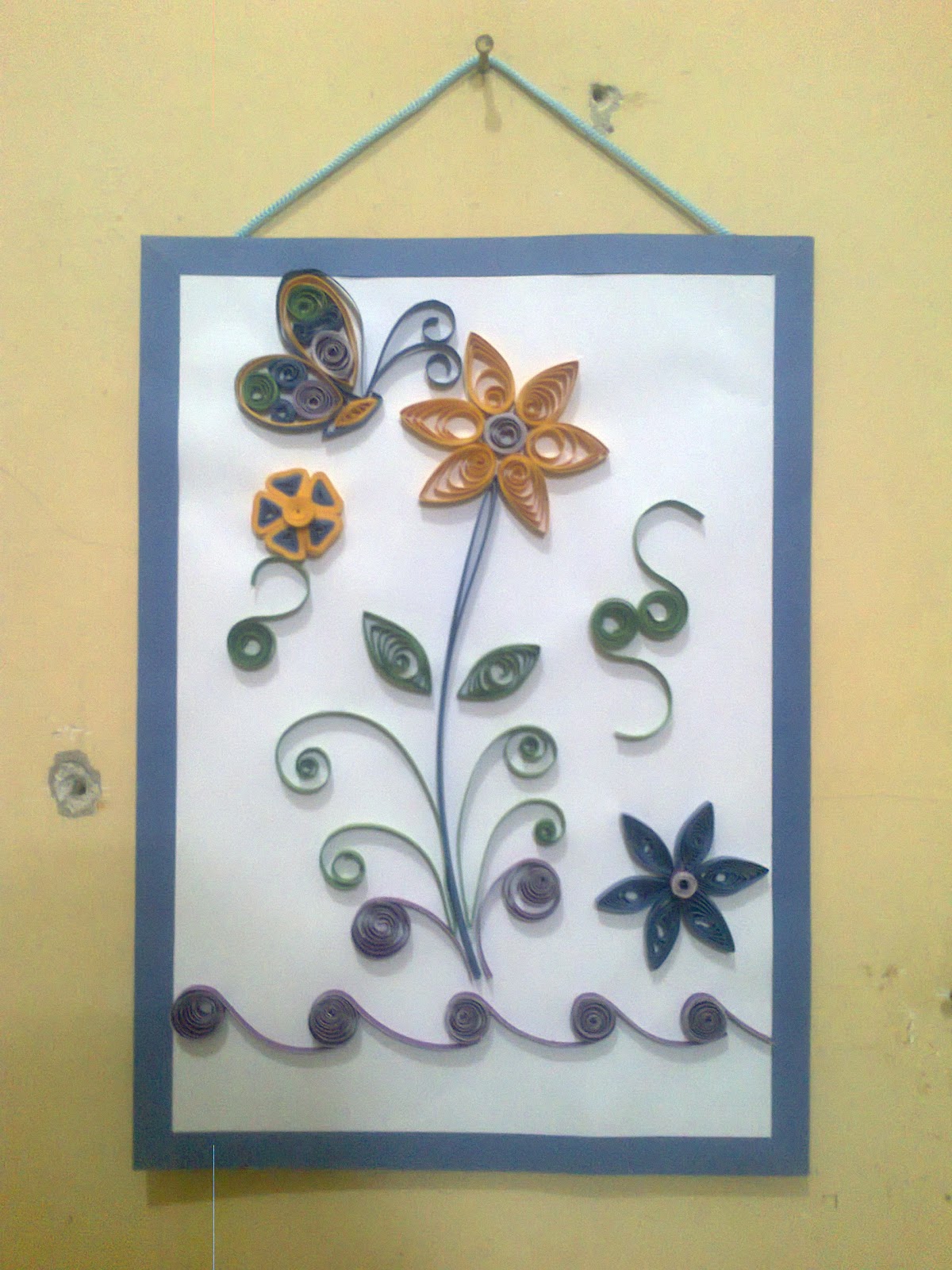  KERAJINAN  TANGAN  PAPER  QUILLING 