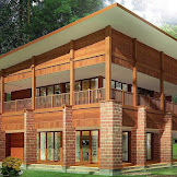 Desain Rumah Kayu Jati