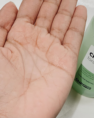 Review SNP Prep Cicaronic Toning Essence