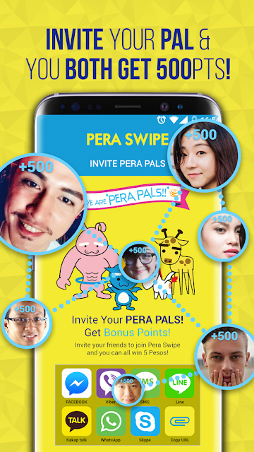 PERA SWIPE, The Lock Screen That Gives You Free Load!