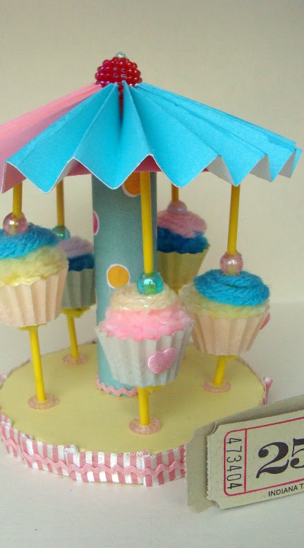Carousel Cupcake Toppers