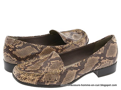 Chaussure homme en cuir:chaussure-634306