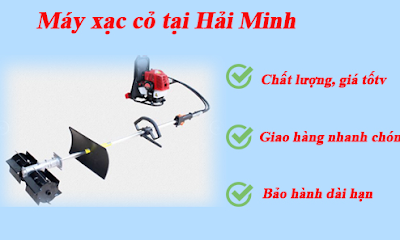 Mua máy xạc cỏ giá rẻ tại Hải Minh