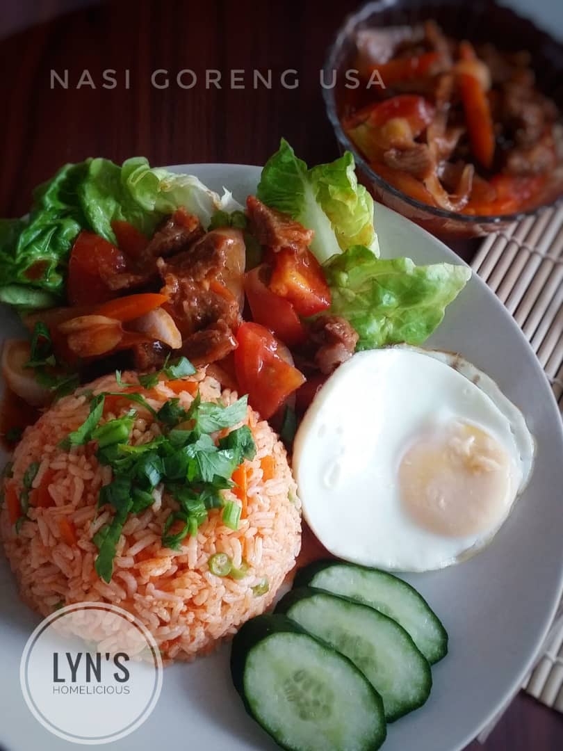 Nasi Goreng Usa Usa Fried Rice Lyn S Homelicious