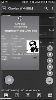 Download BBM Mod Manual Tema Ala WM New Version 3.3.1.31 Update Mod Apk Terbaru 