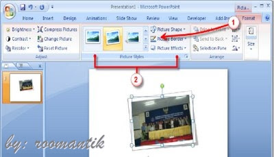 Picture Styles PowerPoint 2007