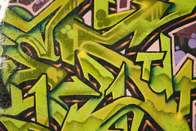 graffiti yellow