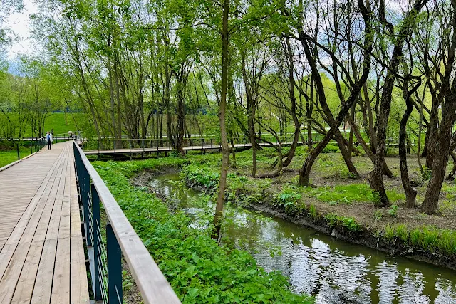 Парк Яуза, река Чермянка