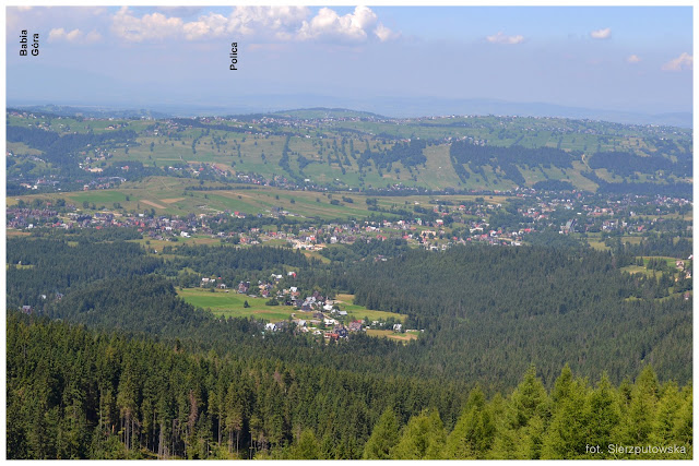 Opisana Panorama z Kopieńca Wielkiego