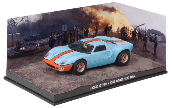 bond in motion 1:43 eaglemoss, ford gt40 1:43 die another day