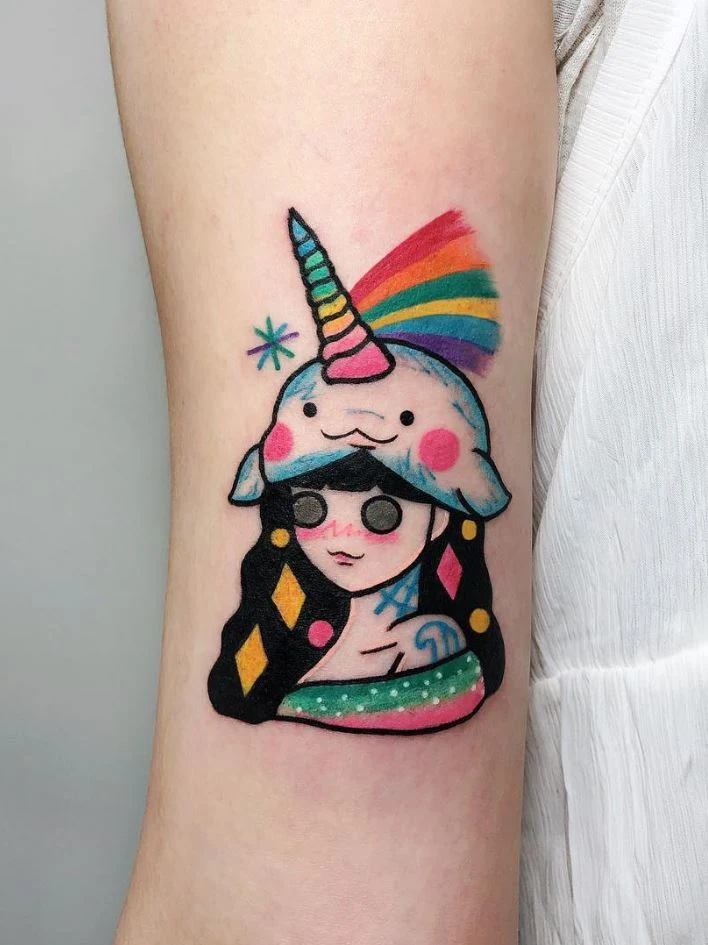 Tatuajes Kawaii increibles