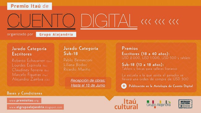 Concurso de cuento digital para estudiantes de 13 a 18 años