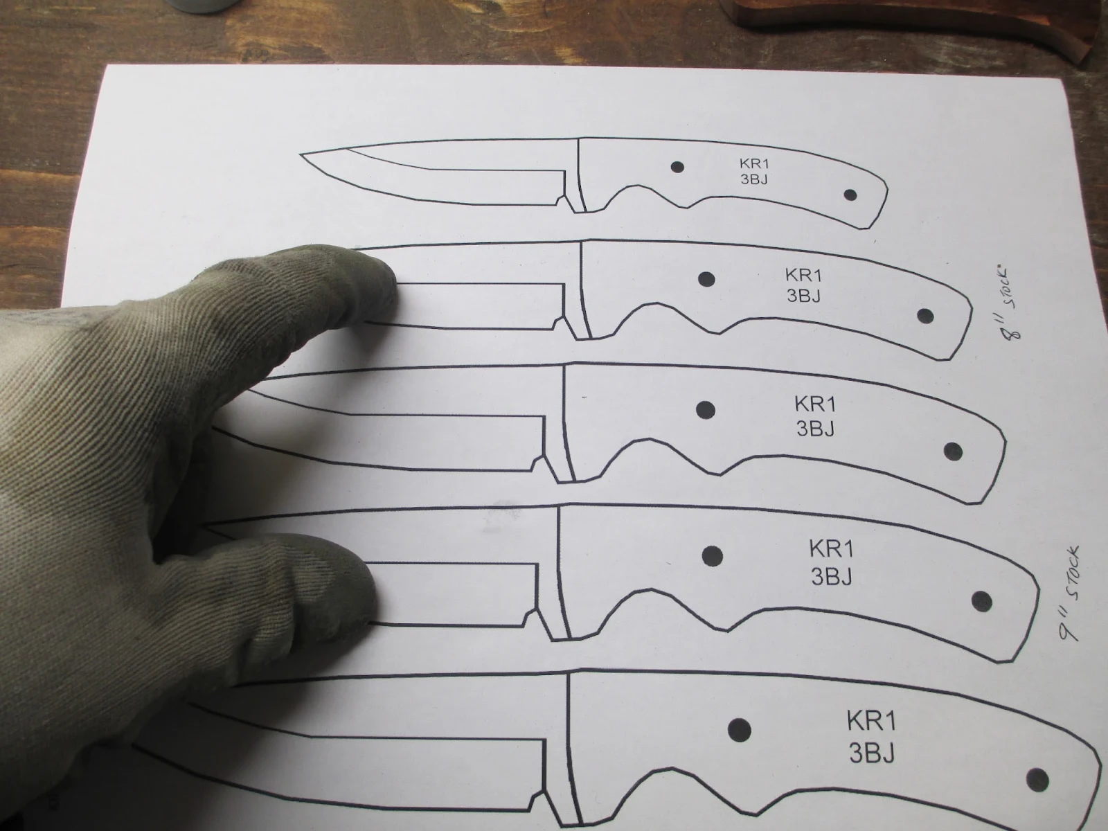 DIY Knifemaker's Info Center Knife Patterns