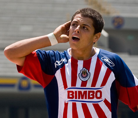 Javier'Chicharito' Hernandez realising his boyhood dream of playing for