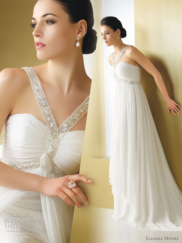 A beautiful bridal gown one that 39s classy and tasteful and flatters the