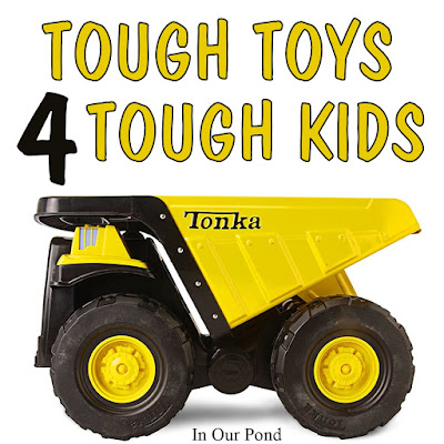 Tough Toys for Tough Kids- a gift guide from In Our Pond  #christmas  #holidays  #autism  #giftguide  #autistic  #ASD  #SPD  #sensory