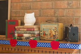 Vintage School Mantel