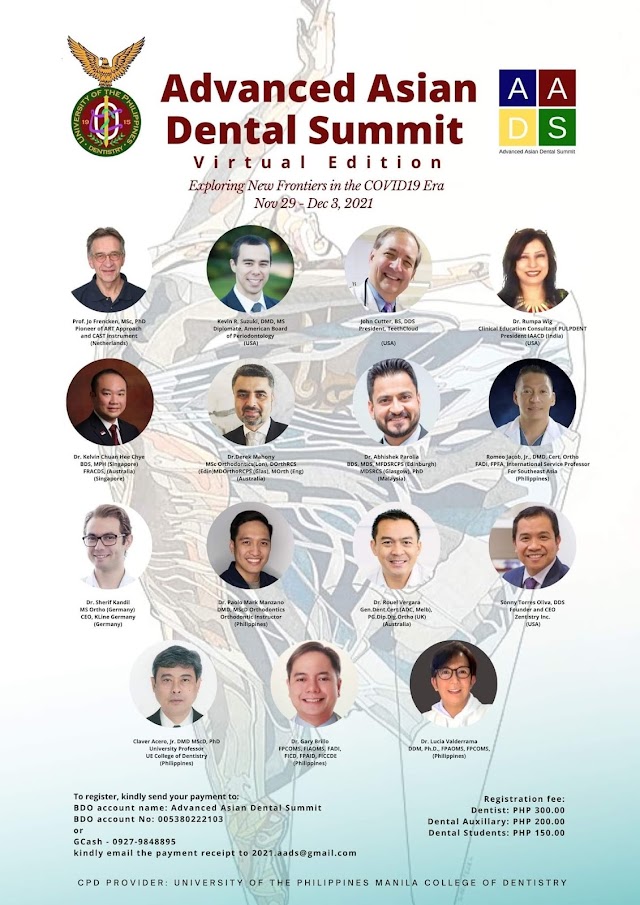 The Advanced Asian Dental Summit (UPCD as CPD Provider)