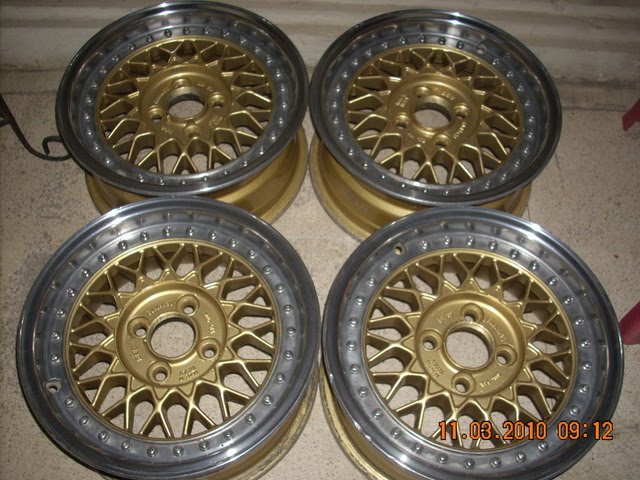 velg BBS RS 14x6 4x100 et 20 4bh kondisi mulusno dop SOLDSOLD