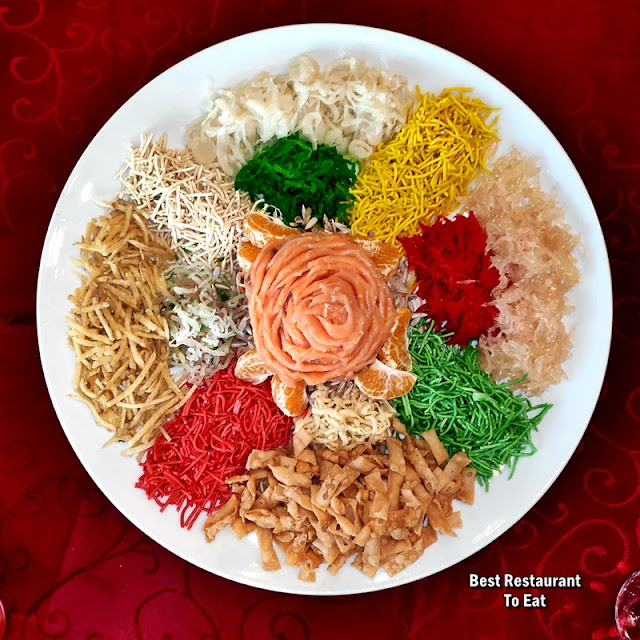 Best Western i-City Shah Alam CNY 2019 Menu - Yee Sang