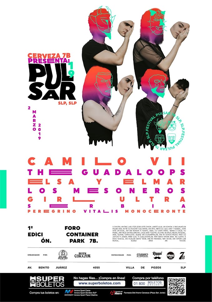 Festival PULSAR 7B llega a conquistar San Luis Potosí.