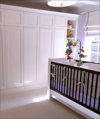 Baby Closet Design on Area Interior Design Janine Carendi Nursery Closet Open To Reveal