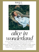 HERE, MY FAVOURITE EVER ALICE IN WONDERLAND EDITORIAL.