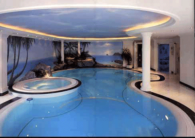 Images  swimming pools in the house  so wonderful