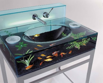 Modern Bath Designs on Aquarium Sink   Freshhome Design