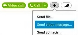 Skype offline video message