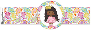 Princesa Afro: Imprimibles Gratis para Fiestas.