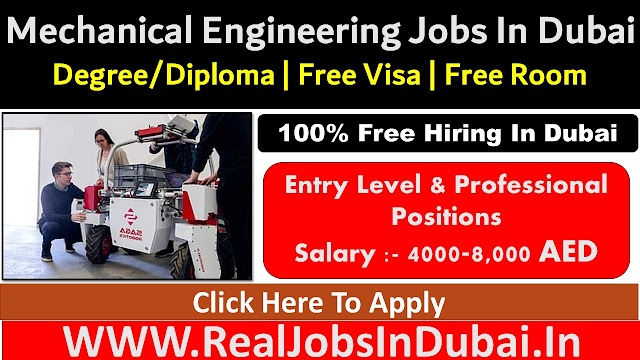 Mechanical Engineering Jobs In Dubai, Abu Dhabi & Sharjah - UAE 