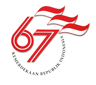 Logo Peringatan HUT Ke-67 Kemerdekaan RI Tahun 2012