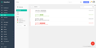 SmartEnd CMS - Laravel Admin Dashboard com Frontend e Restful API