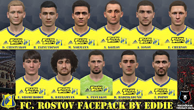 PES 2017 Facepack FC Rostov by Eddie Facemaker