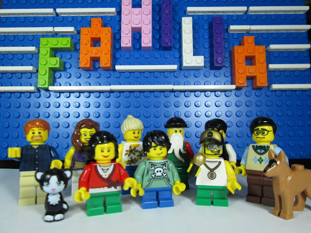 MOC LEGO Dia da Família