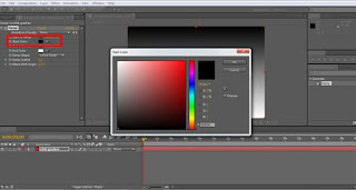 tutorial adobe after effect cs4 mengatur warna pertama gradien ramp