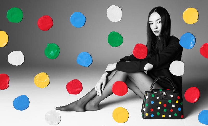Gisele Bundchen For Louis Vuitton x Yayoi Kusama Campaign