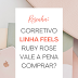 Resenha: corretivo da linha Feels - Ruby Rose a novidade da marca