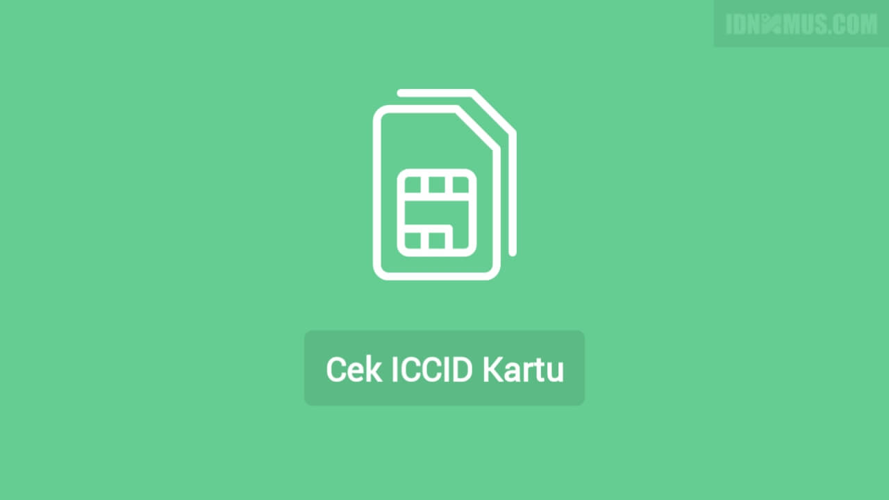 Cek ICCID
