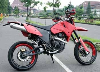  Modifikasi Yamaha Scorpio 2003 Supermoto BIKE MOTORCYCLE 