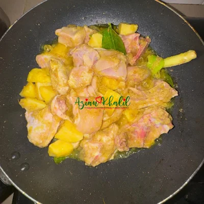 Resepi ayam masak ungkep