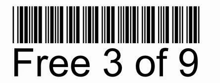 Code39條碼字型檔下載 http://greenwares.blogspot.com/2014/07/code39-3of9ttf.html