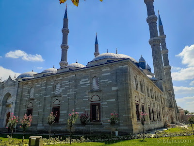 Edirne Selimiye Camii Avlusu - Ön