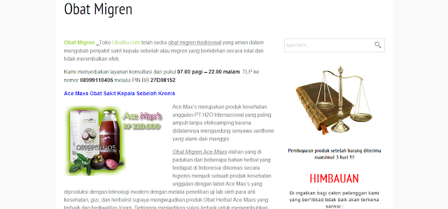 Review Obat Obat Migren Tokoobatku.com